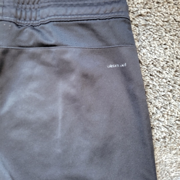 Woman's Adidas Trio Tapered Jogger Track Pants Size Small Black - Picture 12 of 13